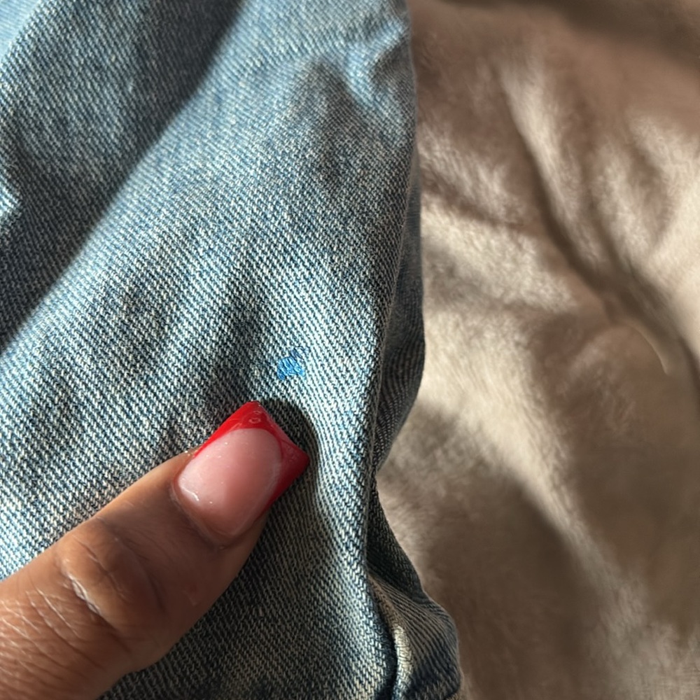 Distressed Jean jacket - Picture 6 of 8